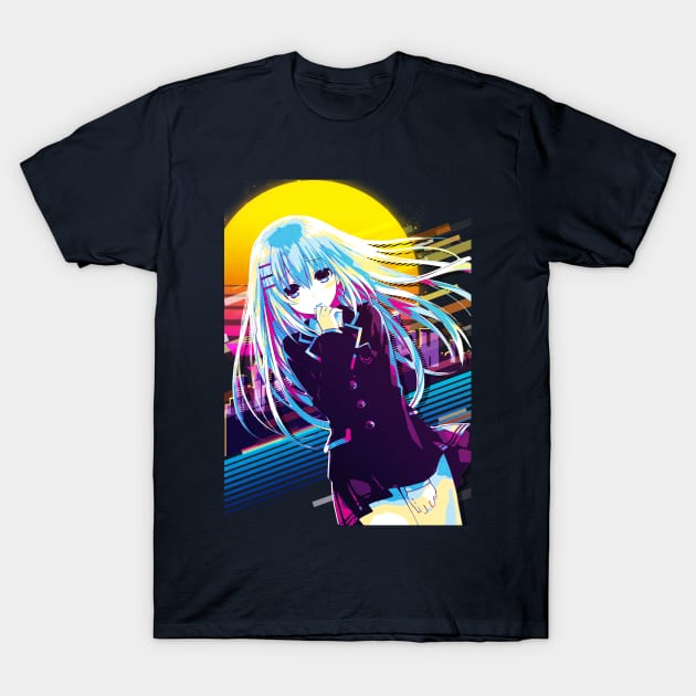 Date A Live - Origami Tobiichi T-Shirt by 80sRetro